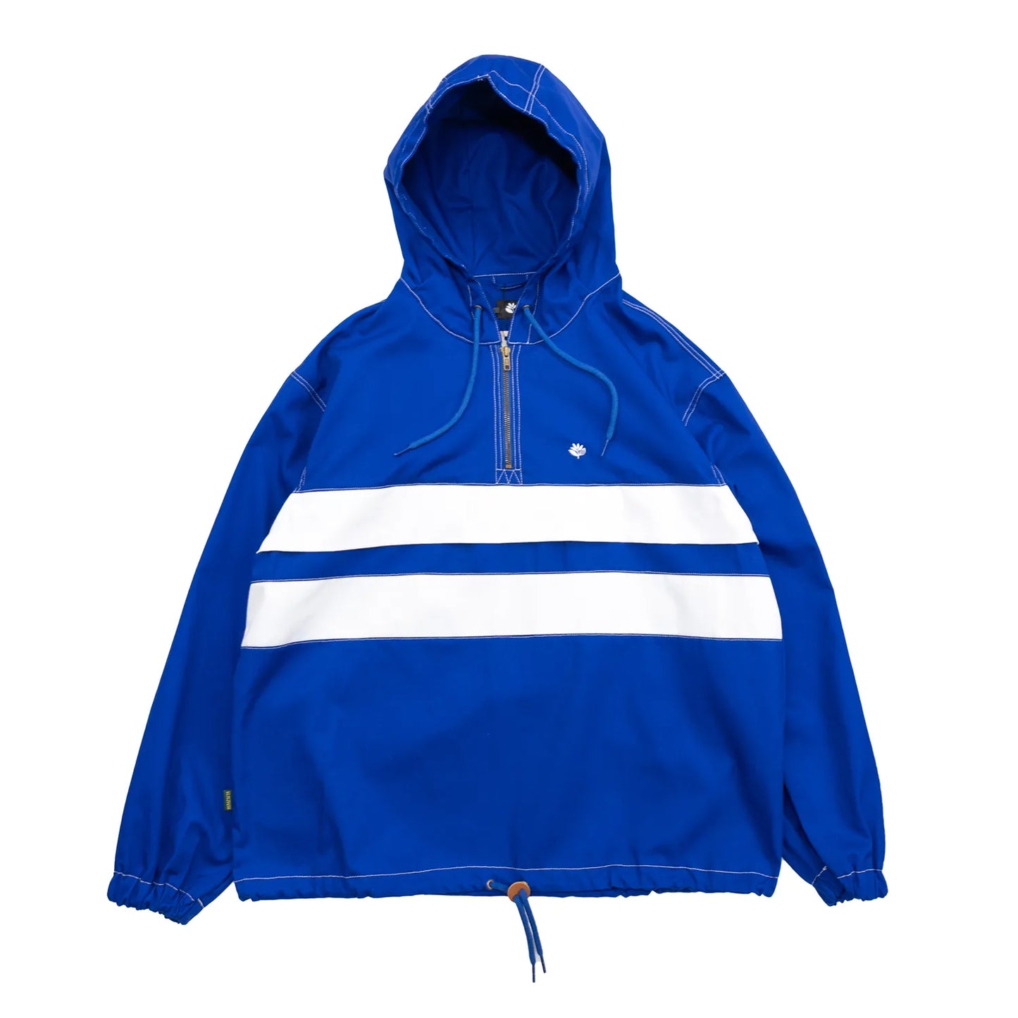 MAGENTA(マジェンタ)から待望の復刻を果たしたスケートの歴史に深く刻まれたTOM PENNYのあの伝説的アノラックジャケット「TOM 96 JACKET」のBLUEカラーの正面からの商品写真