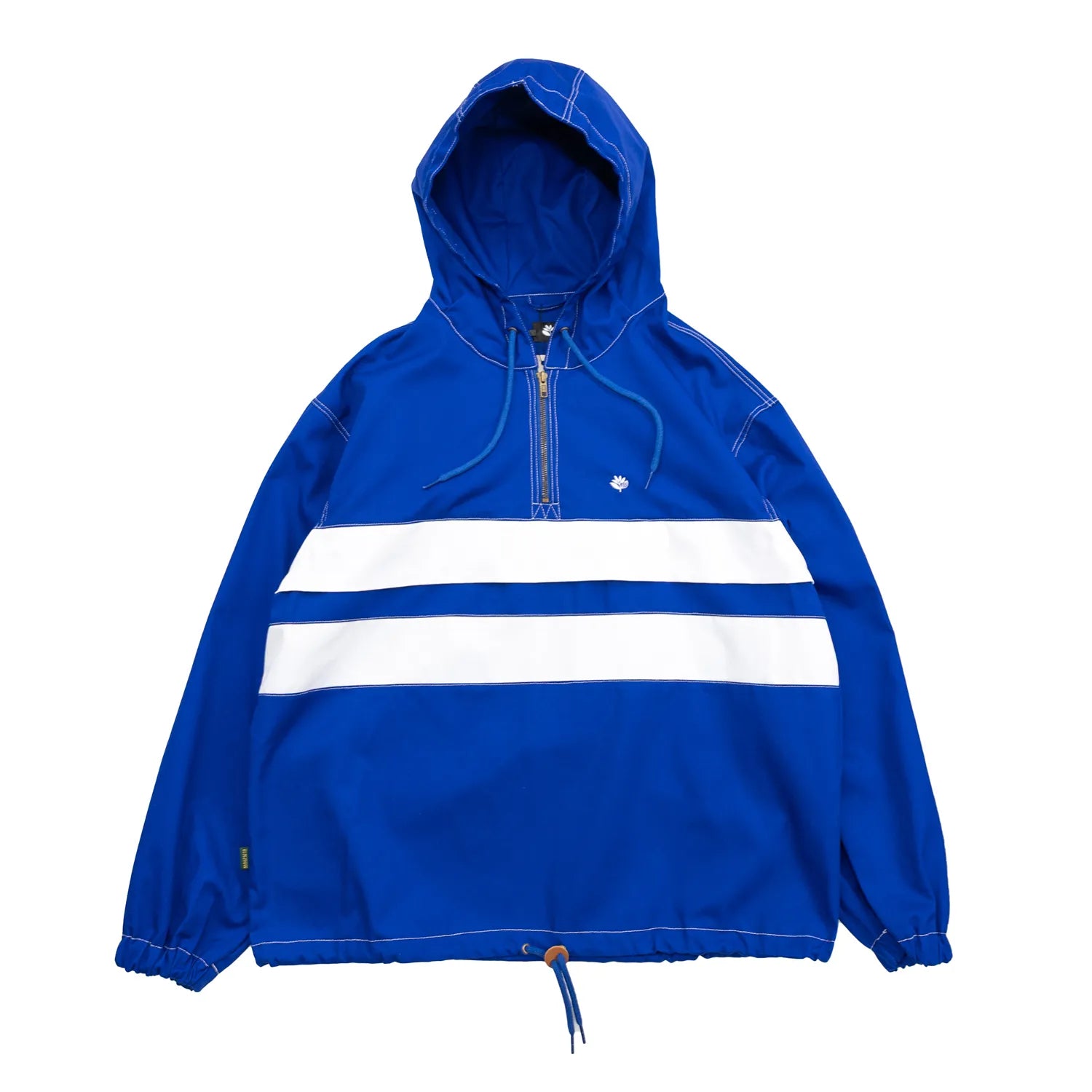 MAGENTA(マジェンタ)から待望の復刻を果たしたスケートの歴史に深く刻まれたTOM PENNYのあの伝説的アノラックジャケット「TOM 96 JACKET」のBLUEカラーの正面からの商品写真