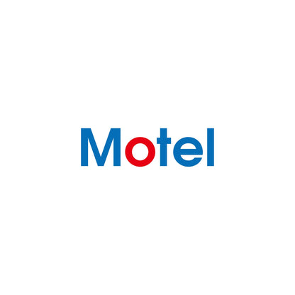 Prime / CORPORATE LOGO "MOTEL" S/S TEE - WHITE
