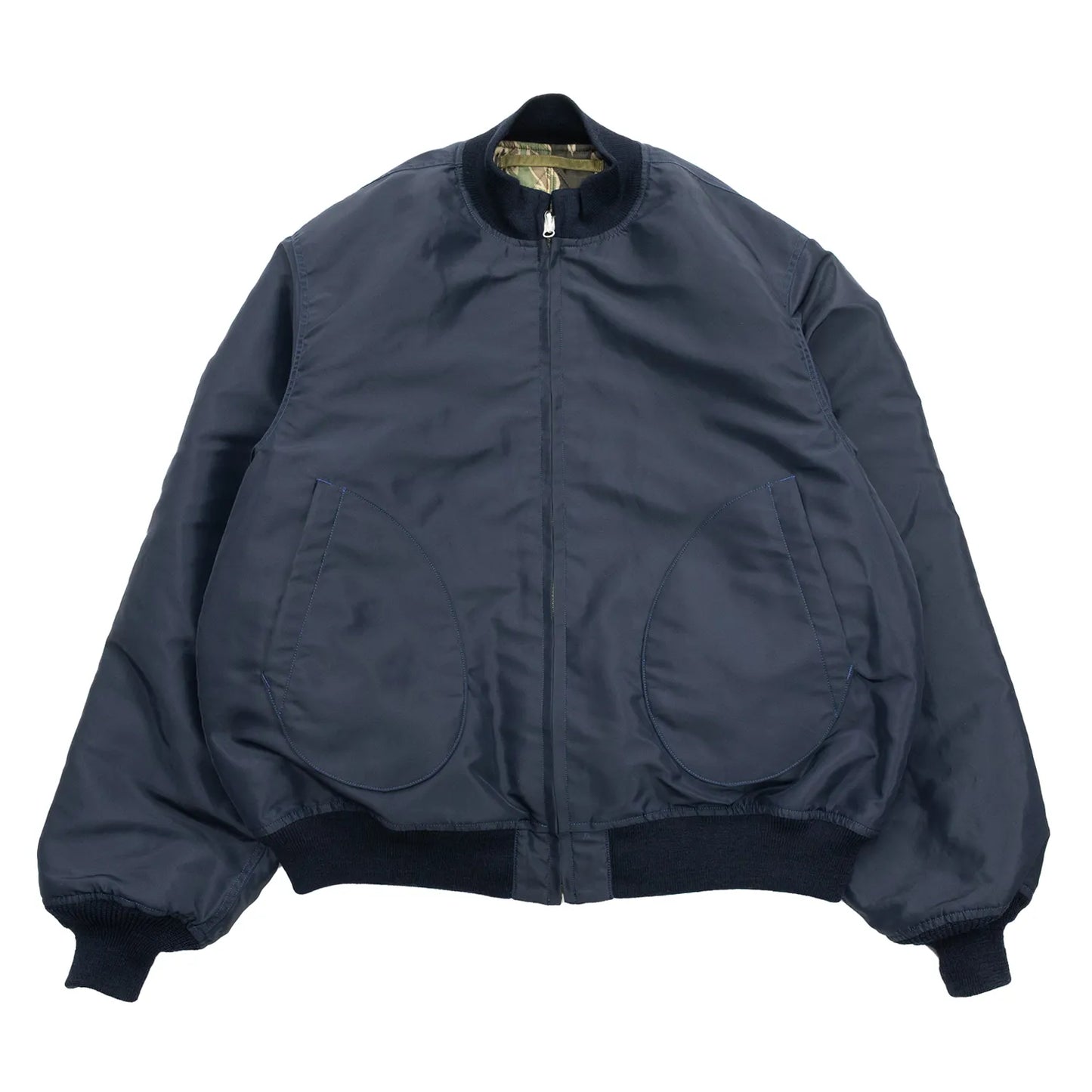 MODUCT DECK TANK JACKET - NAVY/CAMO REVERSIBLE（MO15821）
