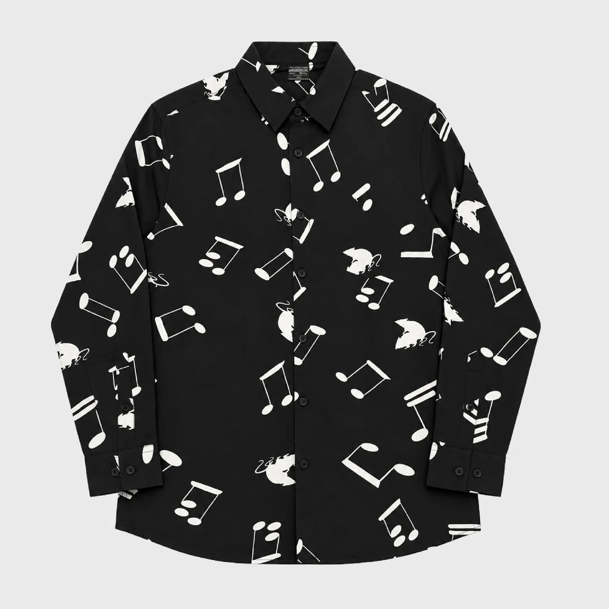 MAISON SHAKE JUNZI / RAT RHYTHM SHIRT - BLACK