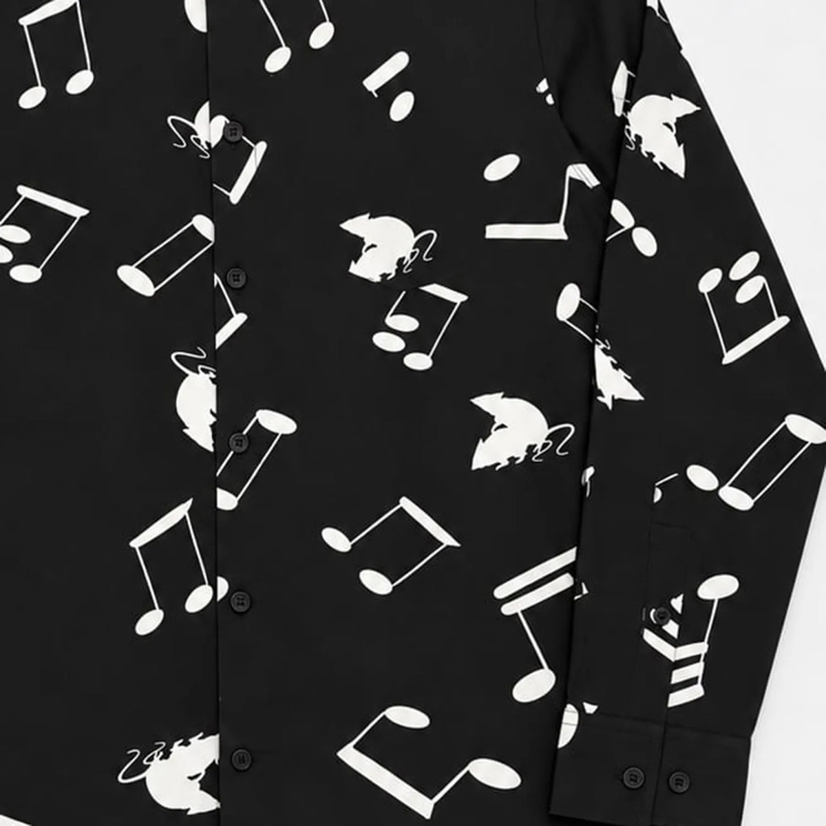 MAISON SHAKE JUNZI / RAT RHYTHM SHIRT - BLACK