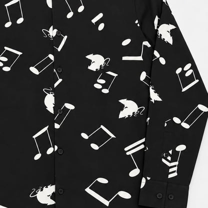 MAISON SHAKE JUNZI / RAT RHYTHM SHIRT - BLACK