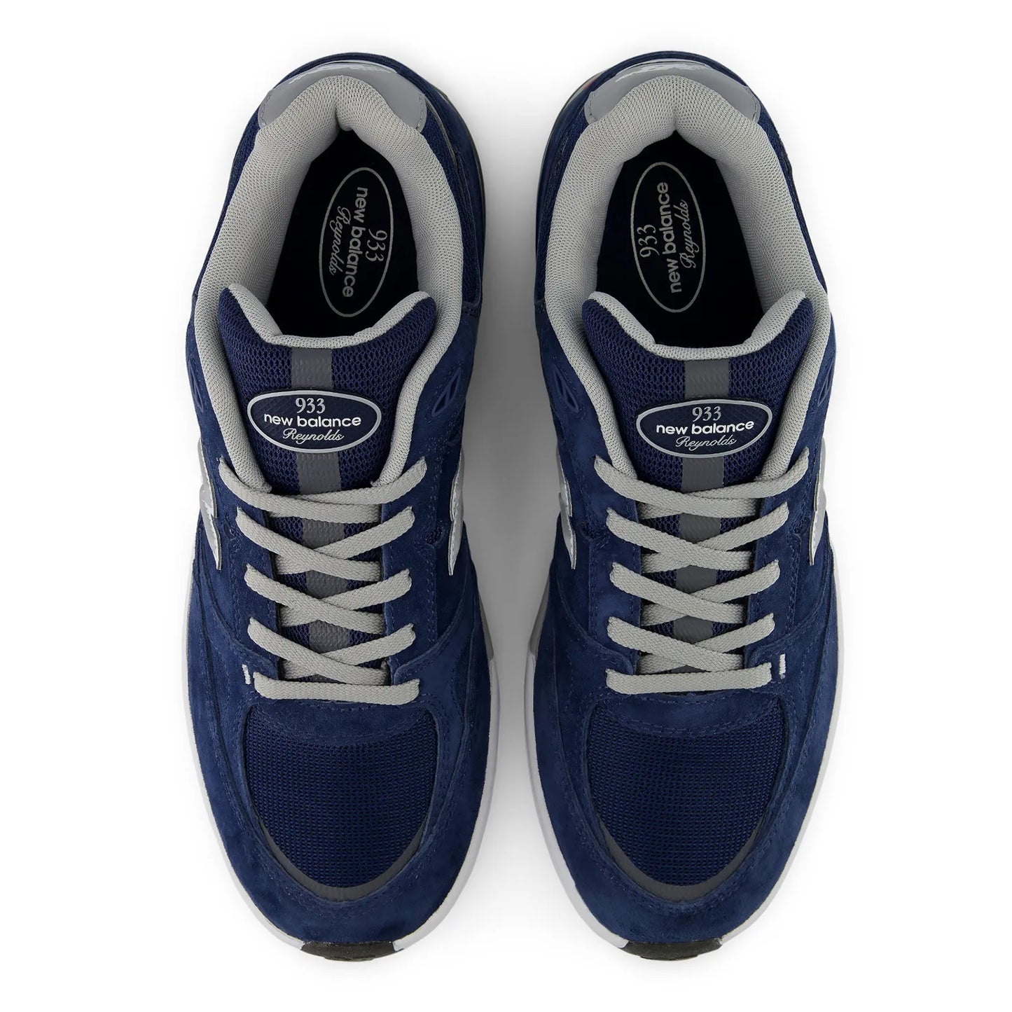 New Balance Numeric(ニューバランス)のAndrew Reynoldsx (アンドリュー・レイノルズ)のシグネチャースケートシューズ「UN933 LNV」の上面から撮影した商品写真
