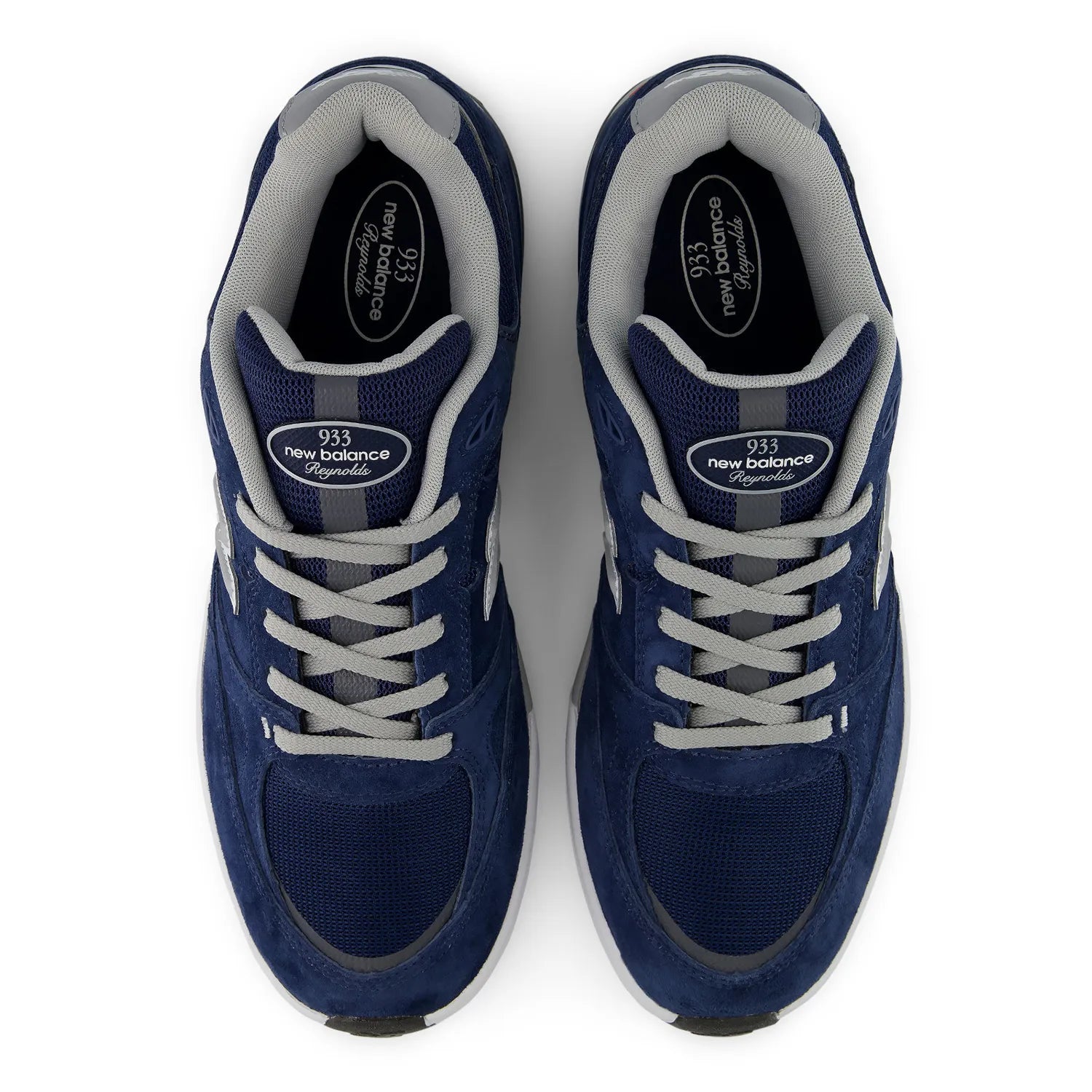 New Balance Numeric(ニューバランス)のAndrew Reynoldsx (アンドリュー・レイノルズ)のシグネチャースケートシューズ「UN933 LNV」の上面から撮影した商品写真