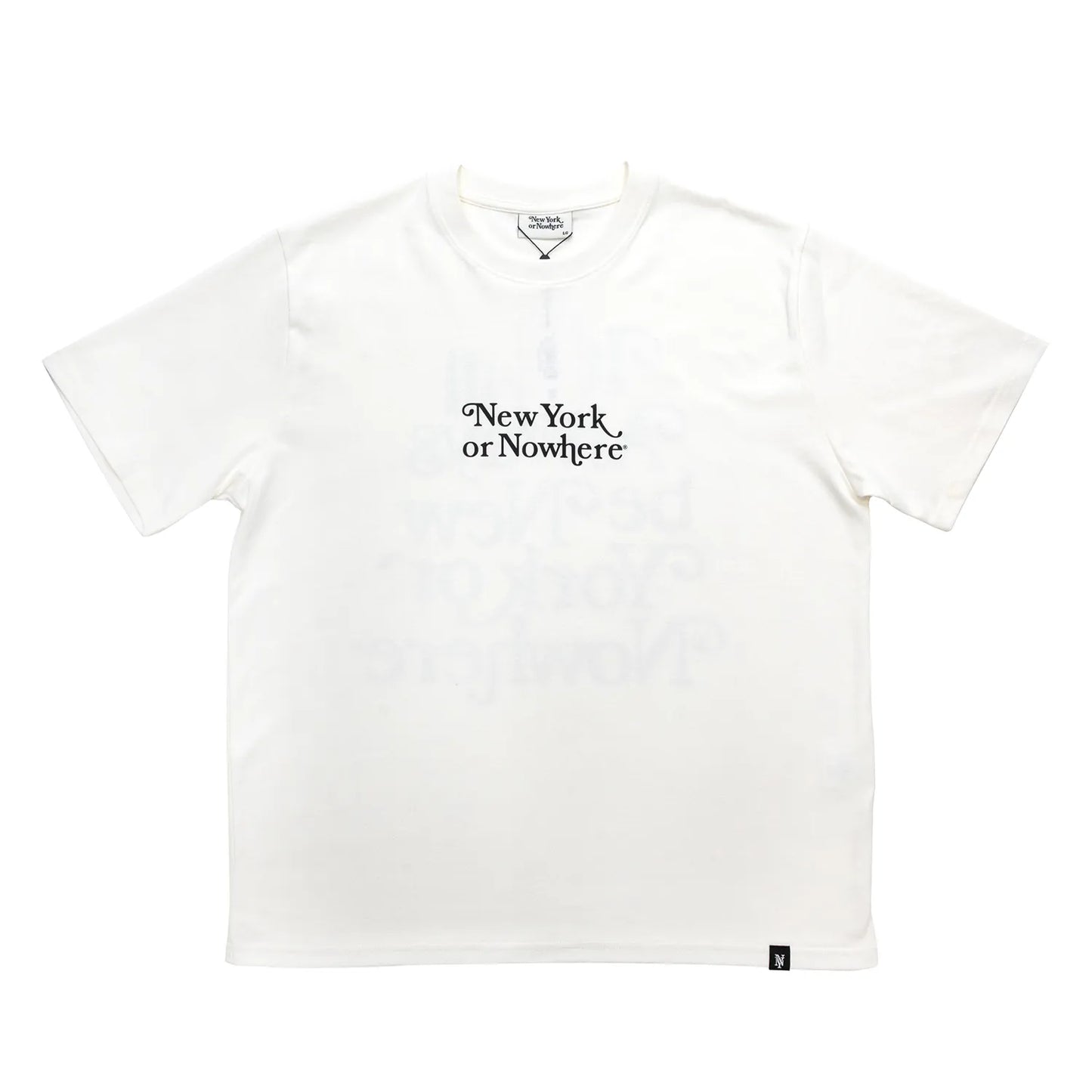 New York or Nowhere / MOTTO S/S TEE - IVORY