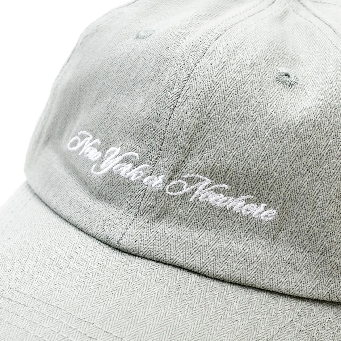 New York or Nowhere / HERRINGBONE CAP - LIGHT GREEN