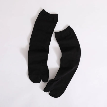 NODAL（ノーダル）の優れた吸汗速乾性と軽量性と保温性を兼ね備えた高機能ソックス「COOLMAX EcoMade FIBER SOCKS」のBLACKカラーのイメージ写真