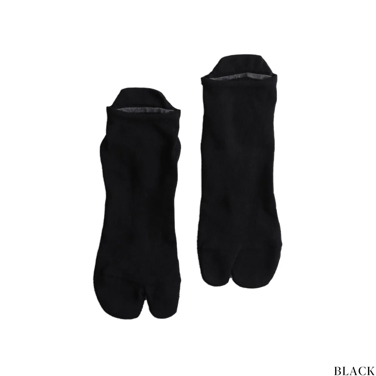 NODAL（ノーダル）のCOTTONとCORDURAナイロンの混紡ソックス「CORDURA 60/40 ANKLE SOCKS」のBLACKカラーの商品写真