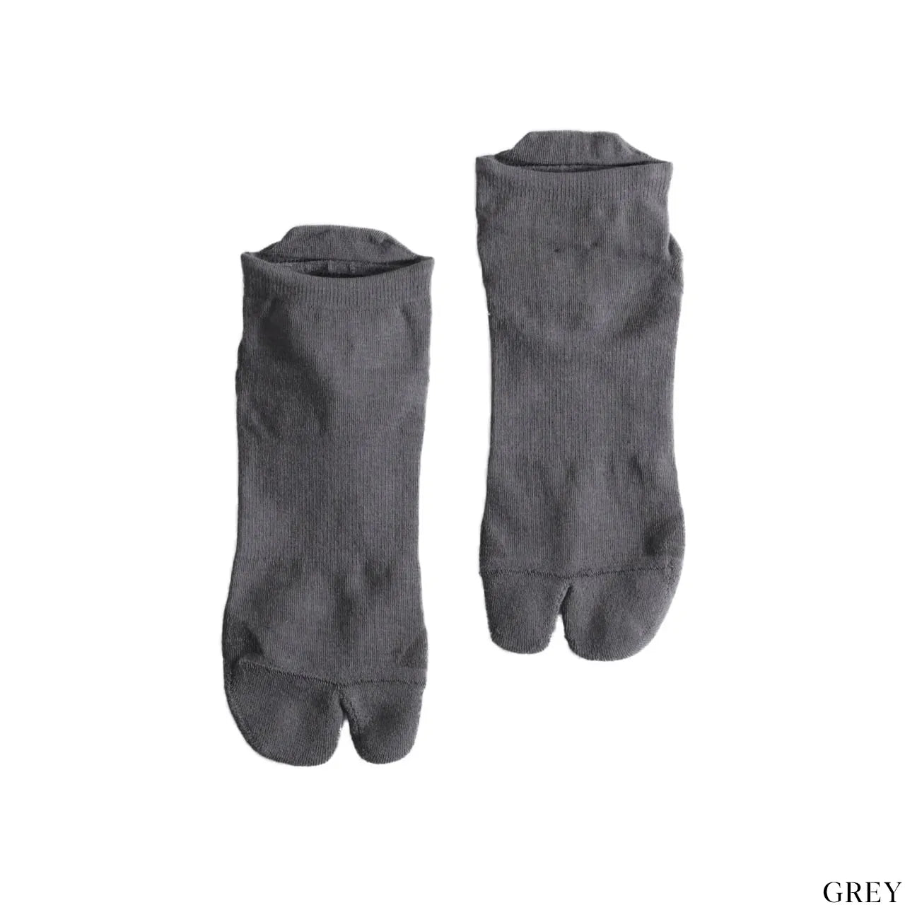 NODAL（ノーダル）のCOTTONとCORDURAナイロンの混紡ソックス「CORDURA 60/40 ANKLE SOCKS」のGREYカラーの商品写真