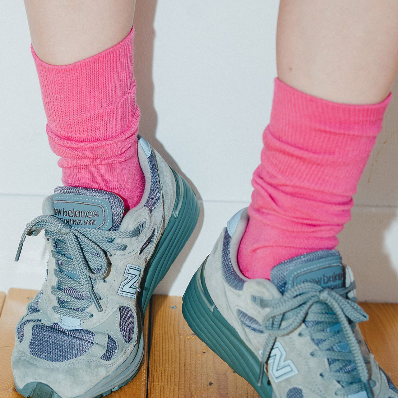 NODAL NEW STANDARD SOCKS - CHERRY PINK