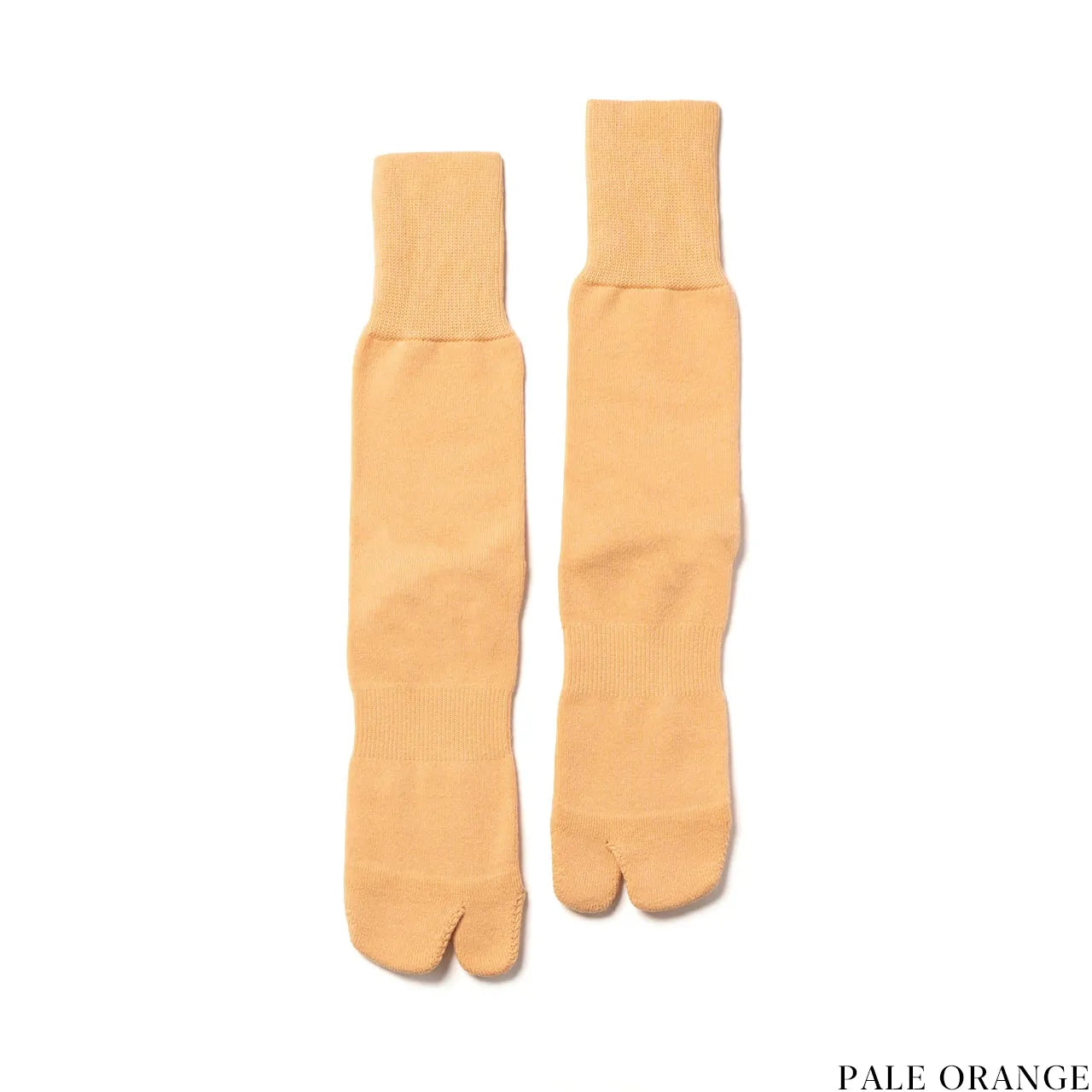 NODAL（ノーダル）を代表する日常に寄り添う高品質ソックス「NEW STANDARD SOCKS」のPALE ORANGEカラーの商品画像