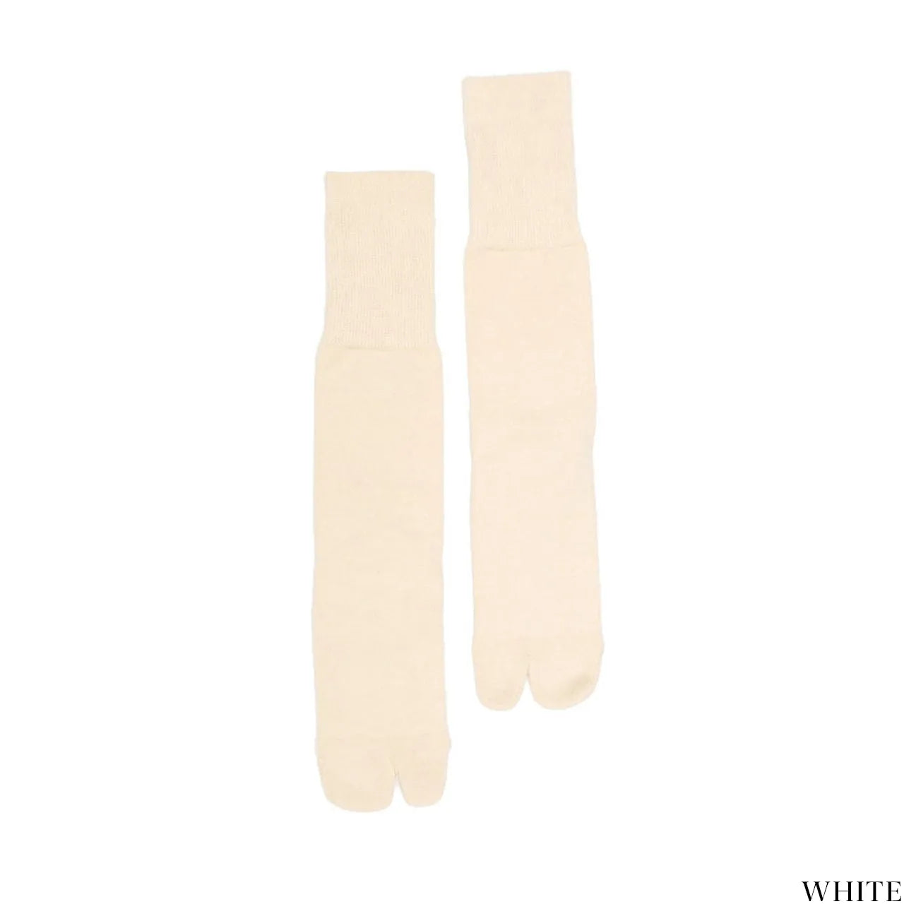NODAL（ノーダル）を代表する日常に寄り添う高品質ソックス「NEW STANDARD SOCKS」のWHITEカラーの商品画像