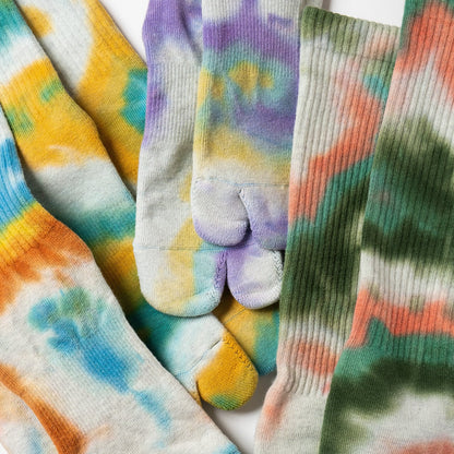 NODAL / TIE DYE LONG SOCKS