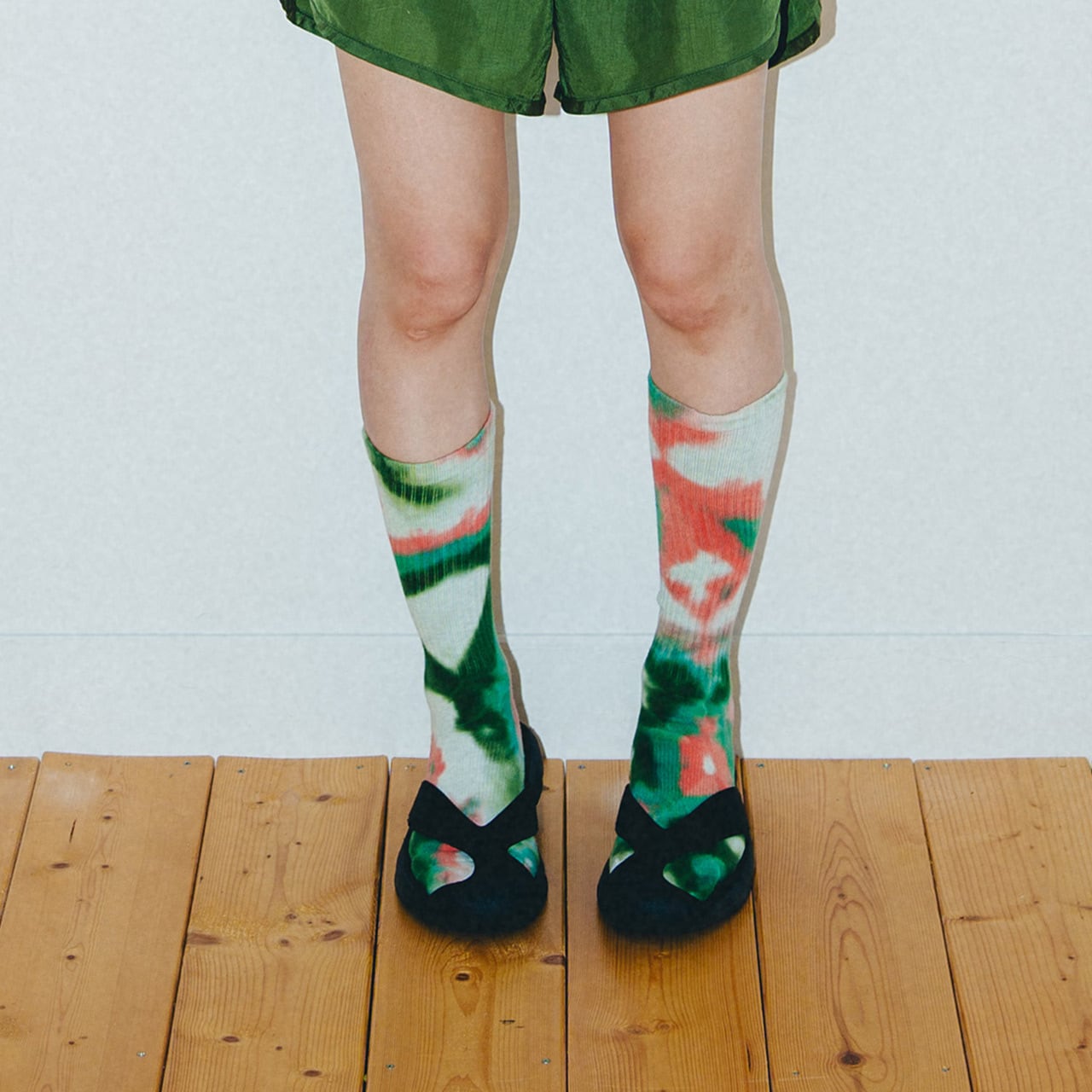 NODAL / TIE DYE LONG SOCKS