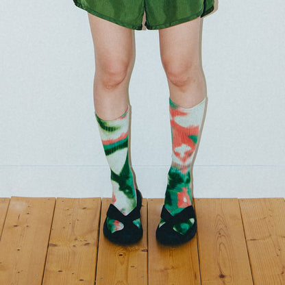 NODAL / TIE DYE LONG SOCKS