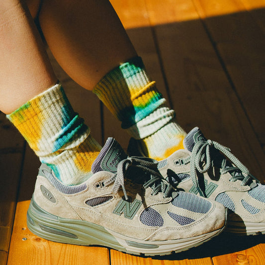 NODAL / TIE DYE LONG SOCKS