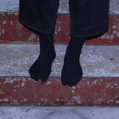 NODAL LOGO SOCKS - BLACK/WHITE
