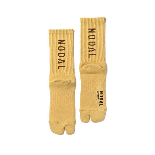 NODAL LOGO SOCKS - CAMEL/BROWN