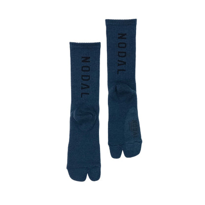 NODAL LOGO SOCKS - NAVY/BLACK