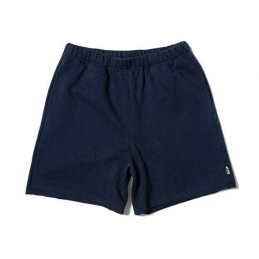 TRIBE WEAR BASIC SWEAT SHORTS - NAVY