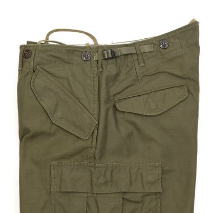 BUZZ RICKSON'S M-1951 FIELD SHELL TROUSERS SHORT LENGTH - OLIVE DRAB (BR41962)