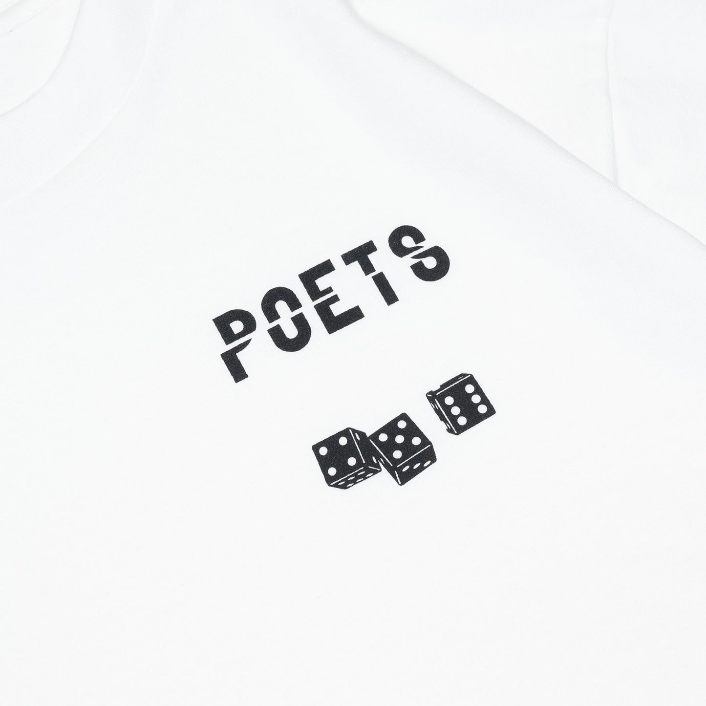 POETS CEE LO SCREENED S/S TEE - WHITE
