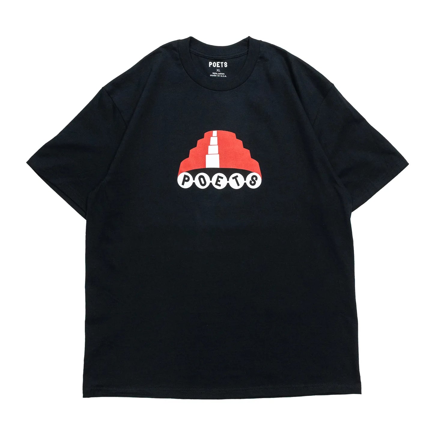 POETS / DEVO S/S TEE - BLACK