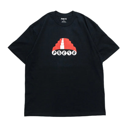POETS / DEVO S/S TEE - BLACK
