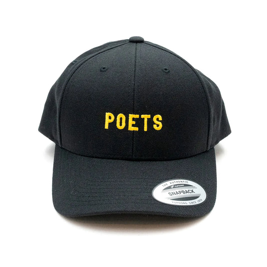 POETS / OG SNAPBACK CAP - BLACK