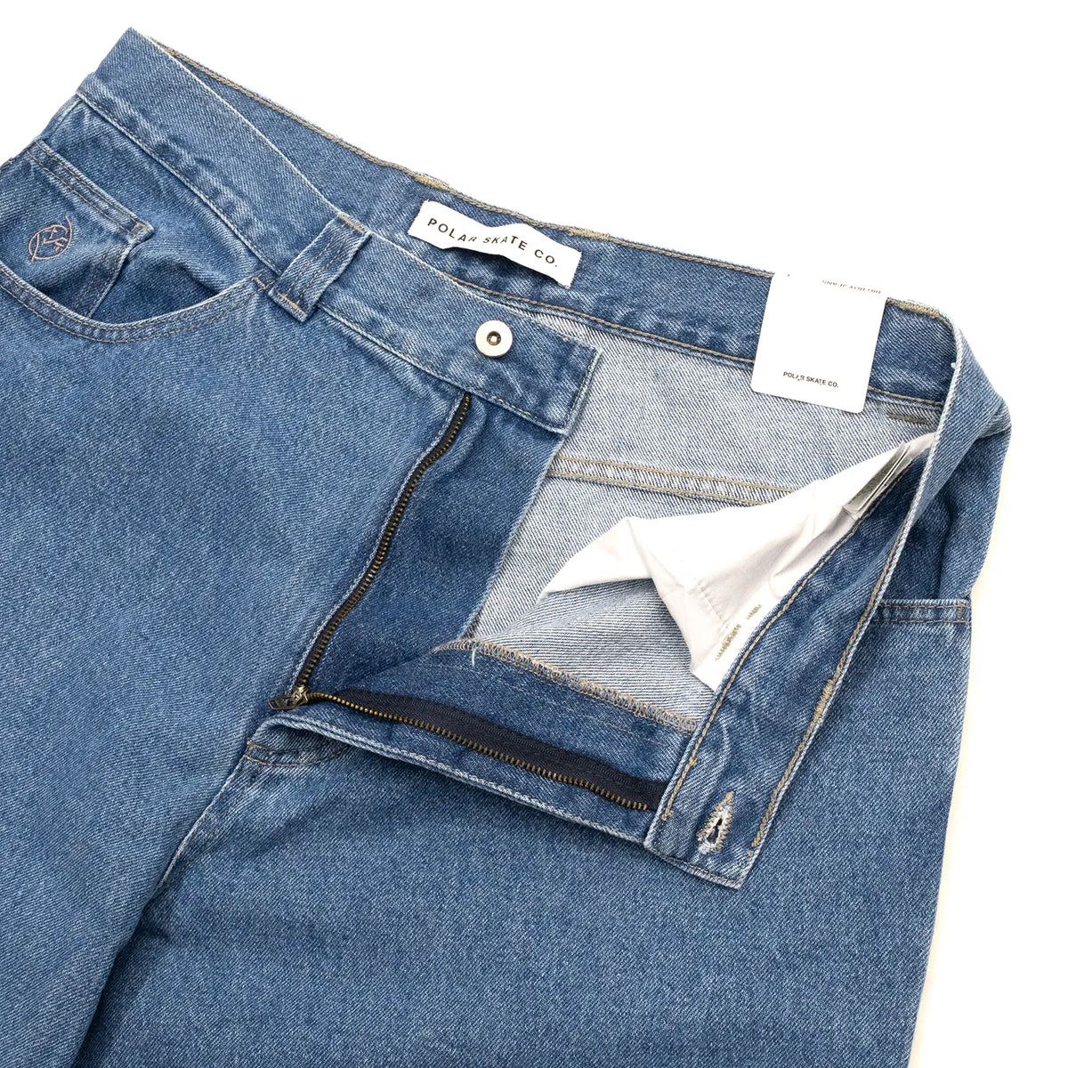 POLAR SKATE CO / BIGBOY PANTS - MID BLUE