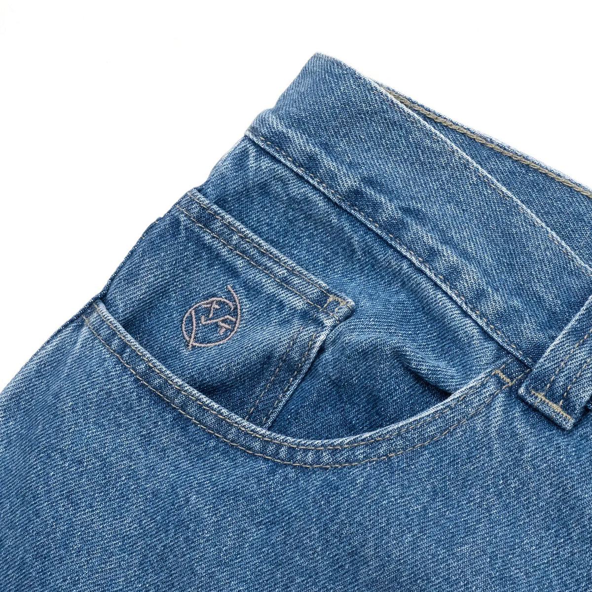 POLAR SKATE CO / BIGBOY PANTS - MID BLUE
