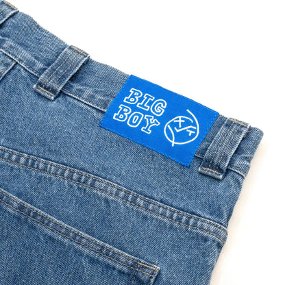 POLAR SKATE CO / BIGBOY PANTS - MID BLUE