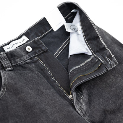 POLAR SKATE CO BIGBOY PANTS - SILVER BLACK