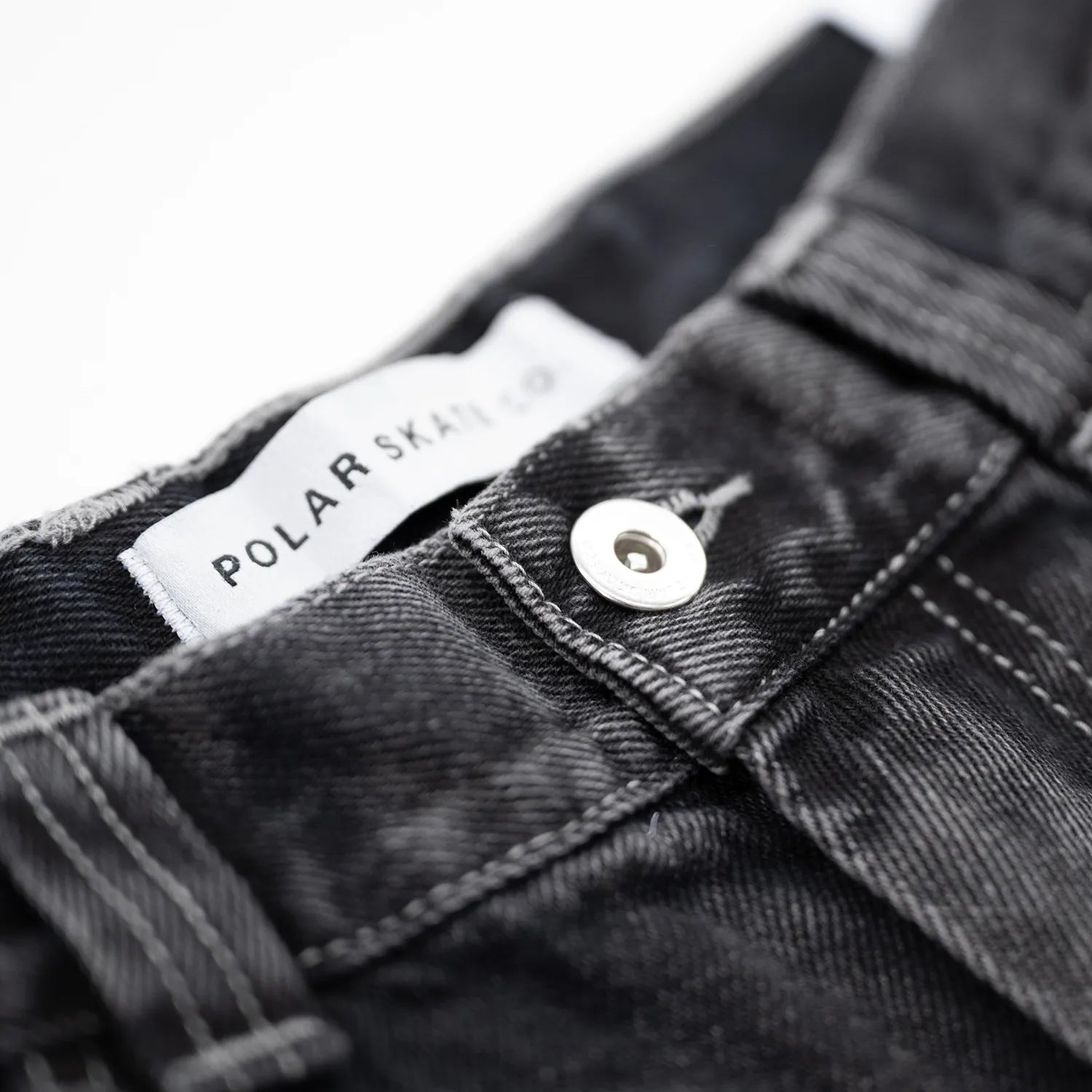 POLAR SKATE CO BIGBOY PANTS - SILVER BLACK – Prime Skateboard Gallery POLAR SKATE CO BIGBOY PANTS - SILVER BLACK – Prime Skateboard Gallery