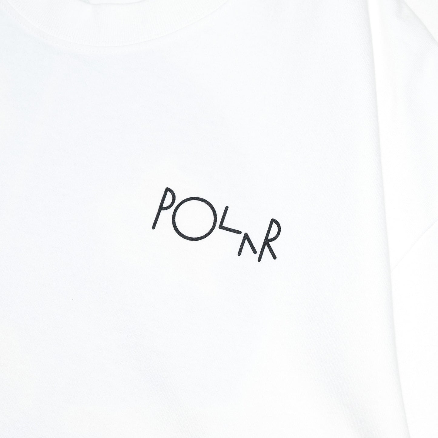 POLAR SKATE CO FILL LOGO MARTAS ROSES S/S TEE - WHITE