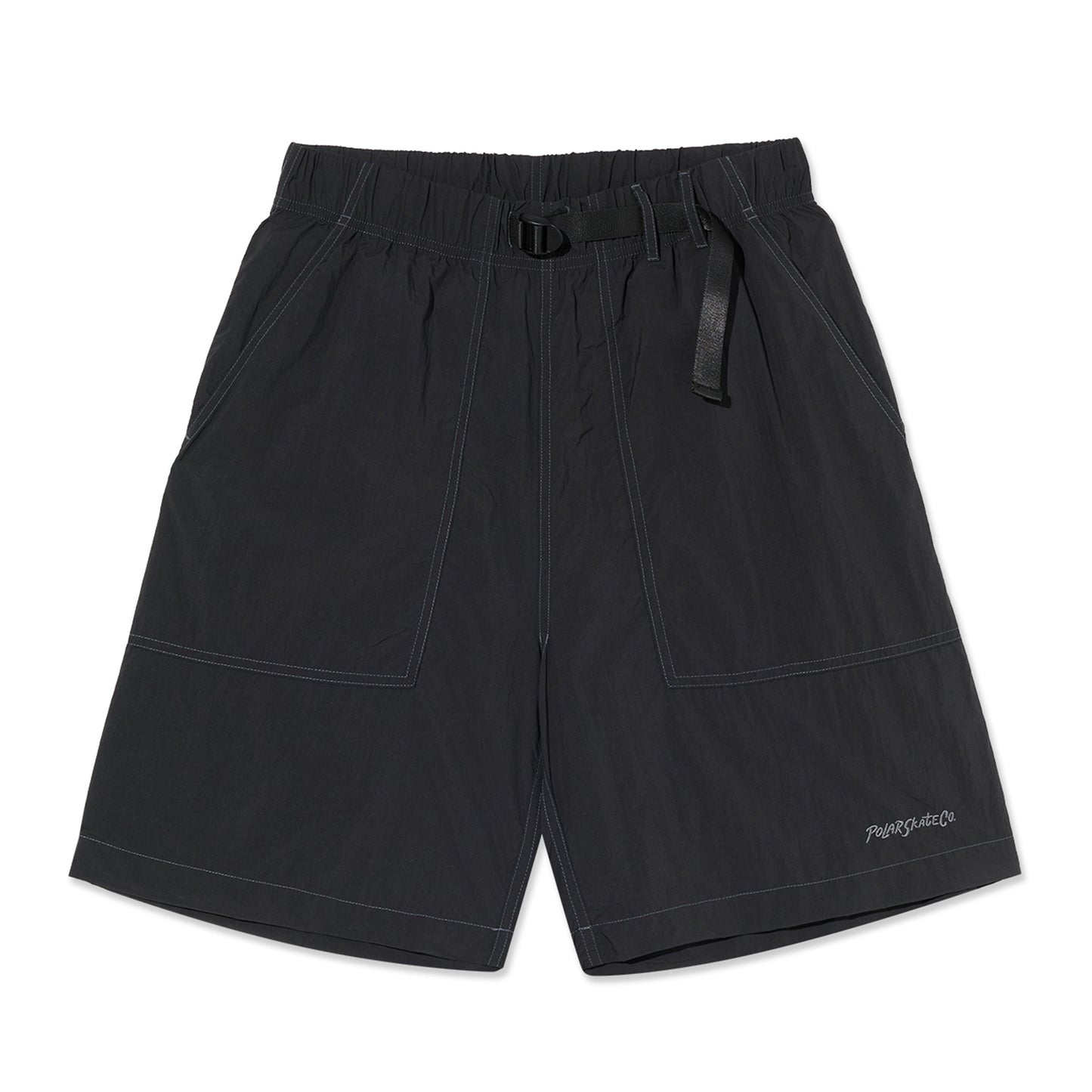 POLAR SKATE CO HIKE SHORTS - VINTAGE BLACK