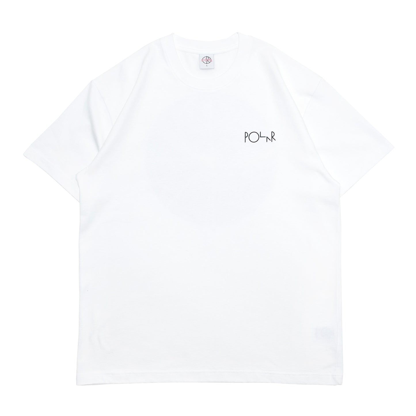 POLAR SKATE CO FILL LOGO SERCHING FOR PEACE - WHITE