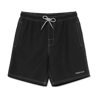 POLAR SKATE CO ZIGGY SWIM SHORTS - VINTAGE BLACK