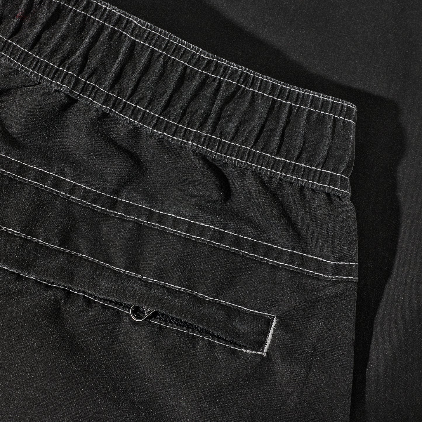 POLAR SKATE CO ZIGGY SWIM SHORTS - VINTAGE BLACK