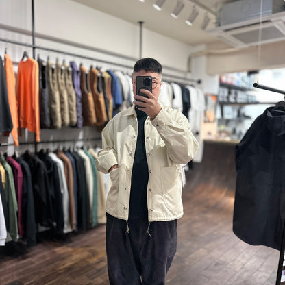 MODUCT POPLIN JACKET - OFF WHITE（MO15871）