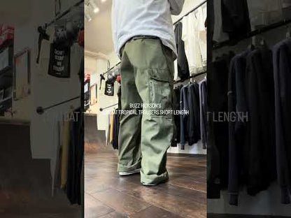 BUZZ RICKSON'S / COMBAT TROPICAL TROUSERS / SHORT LENGTH（BR42500）- OLIVE DRAB