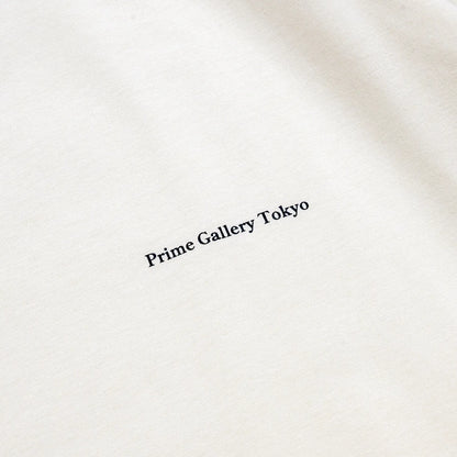 PRIME GALLERY LOGO S/S DRAWCORD TEE - WHITE