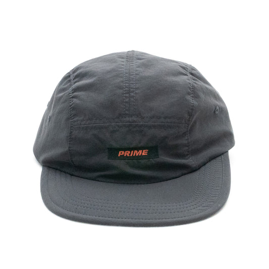 PRIME / BOX LOGO NYLON JET CAP - DARK GREY
