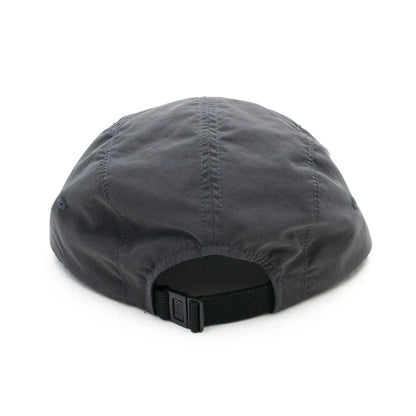 PrimeのDARK GREYカラーのナイロン製のジェットキャップ「BOX LOGO NYLON JET CAP」の背面からの商品写真