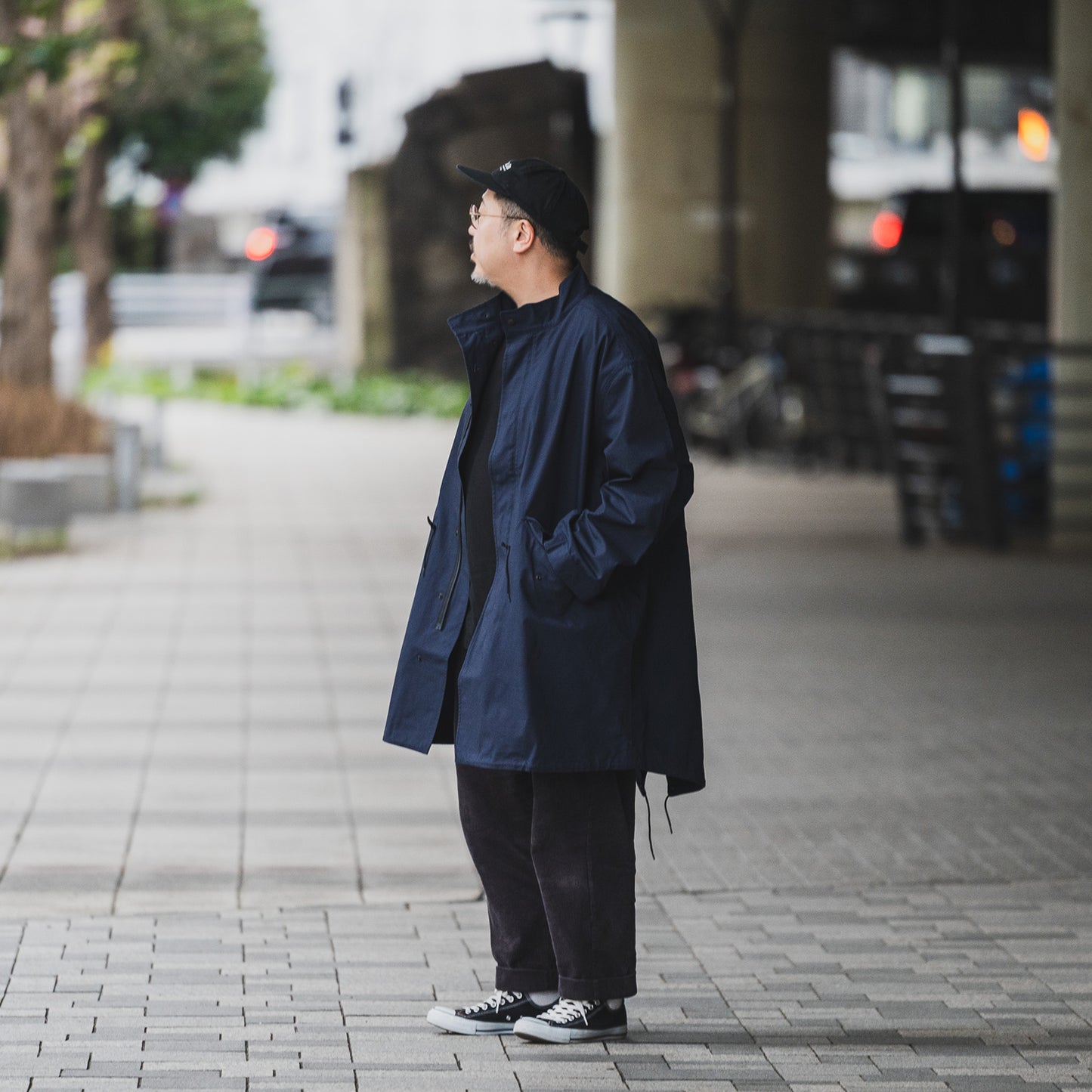 PRIME CORDURA MILITARY PARKA - DARK NAVY