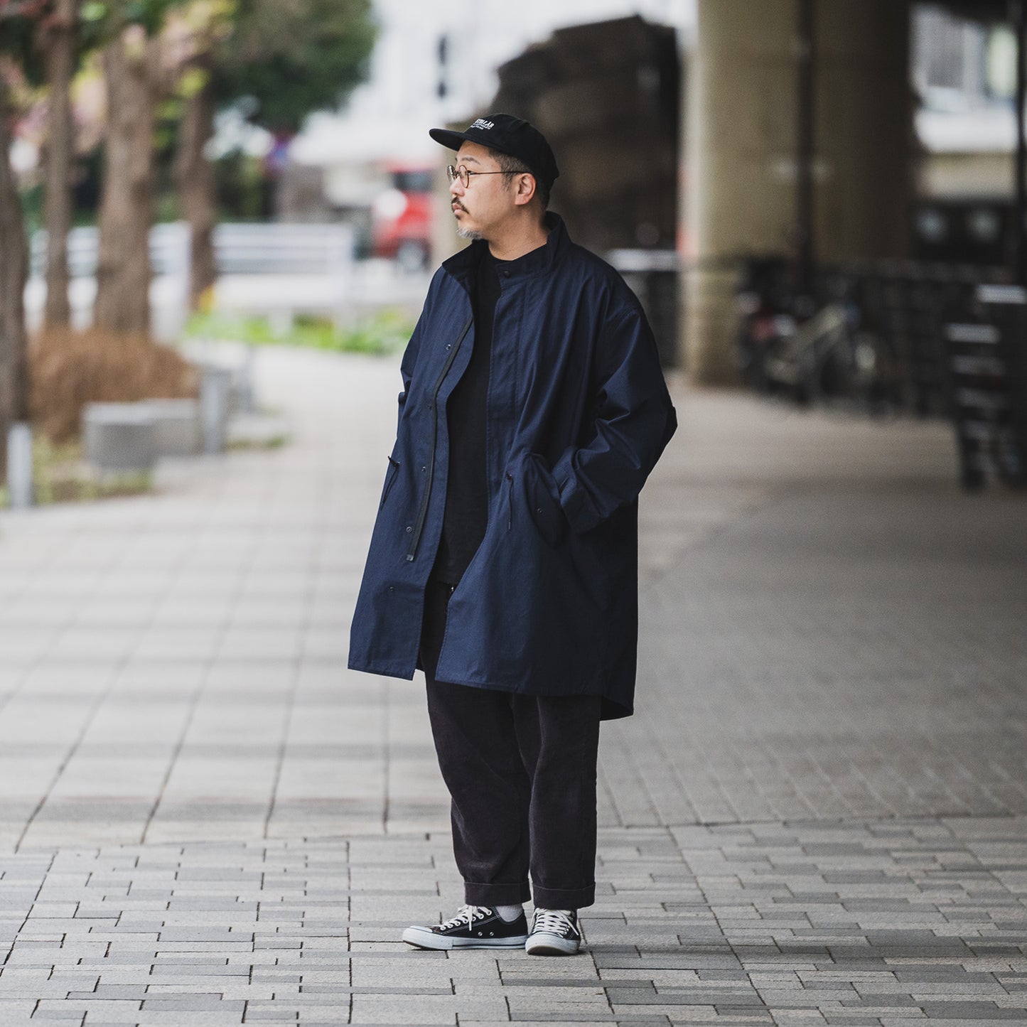 PRIME CORDURA MILITARY PARKA - DARK NAVY