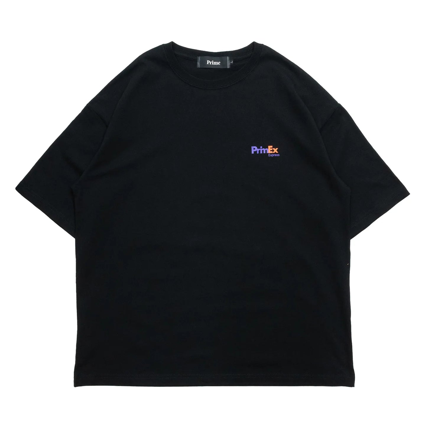 Prime / CORPORATE LOGO "PrimEx" S/S TEE - BLACK