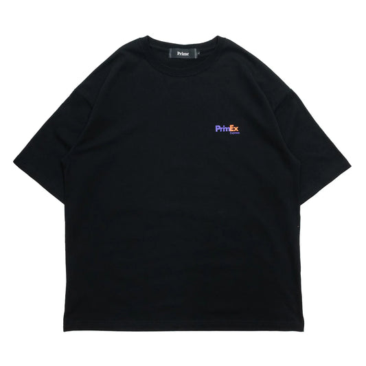Prime / CORPORATE LOGO "PrimEx" S/S TEE - BLACK