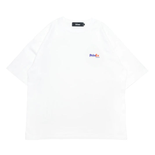 Prime / CORPORATE LOGO "PrimEx" S/S TEE - WHITE
